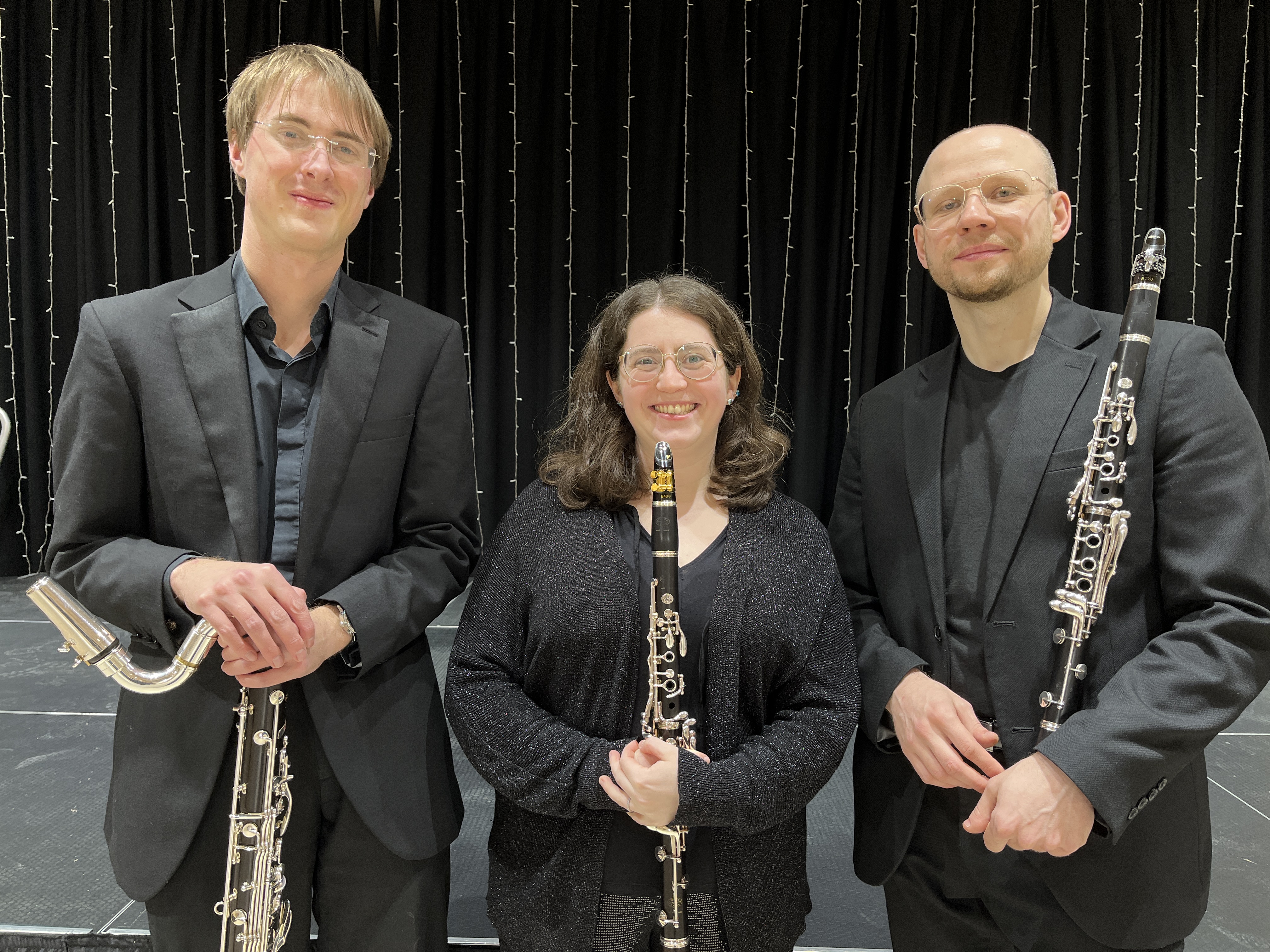 Entertaining evening of worldwide music for 3 clarinets